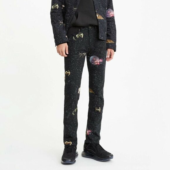 LEVI'S® X STAR WARS TRUCKER Galaxy Women's Pants - Picture 1 of 6